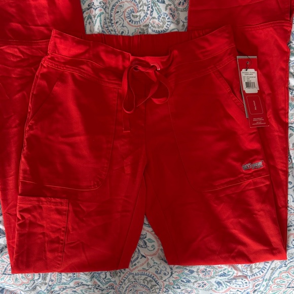 Grey's Anatomy Signature Red Pants - Picture 1 of 4
